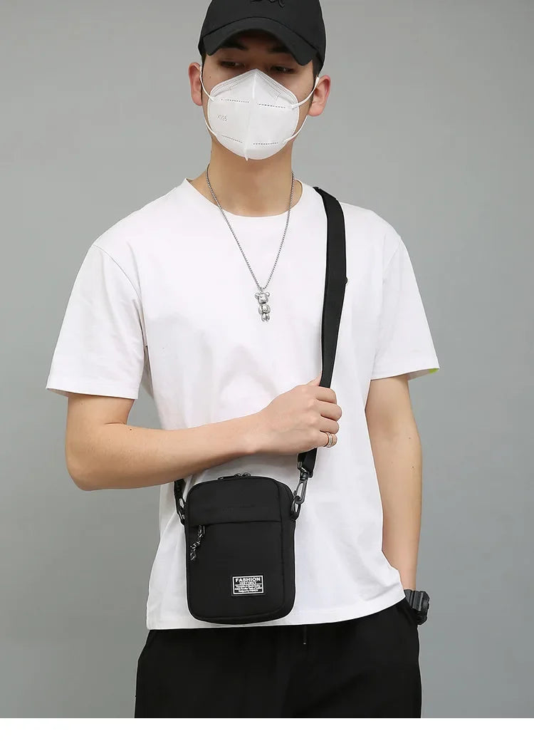 Women's Bag Small Square Bag Diagonal Crossover Oxford Cloth Men's Satchel Fashion Hand Machine Casual Handbags Luggage Bags