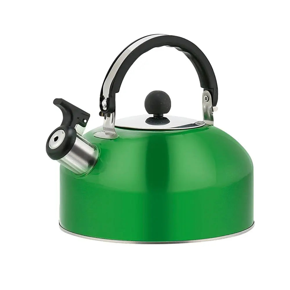 3L Durable for Hiking Cooking for Home Office Restaurant Whistling Kettle Teakettle Stove Gas Water Kettle Teapot for Trips