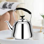 Stainless Steel Whistling Teakettle Fast Heating Base Large Capacity Water Kettles Thickened Gas Stove Induction Cooker Cookware