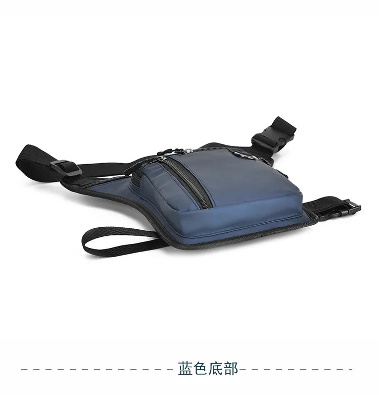 Men Drop Leg Bag Waist Bag for Men Fanny Pack Phone Purse Motorcycle Riding Shoulder Cross Body Thigh Male Hip Belt Waist Bags
