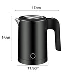 Electric kettle Tea and Coffee 500ML Stainless Steel Portable Water Boiler Family Travel kitchen Smart kettle Electric Teapot