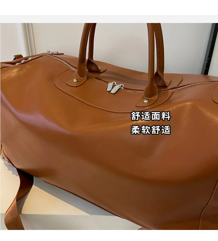 Travel Bags Fashion Men Large Capacity Organizer Handbags Women Fashion Handbag Luggage Leisure Backpack The Tote Bag