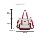Women's Tote Bag, Large Capacity Daily Handbag, Travel Bucket Shoulder Bag, Fashion Messenger Bag,Campus School Bags Satchel
