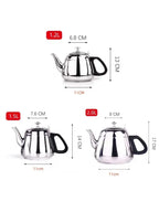 Kettle Tea Water Stove 1.2L/1.5L/2L Stove Stainless Steel Teapot Pot for Hotboiling Pots Gas Coffee Induction Home Camping