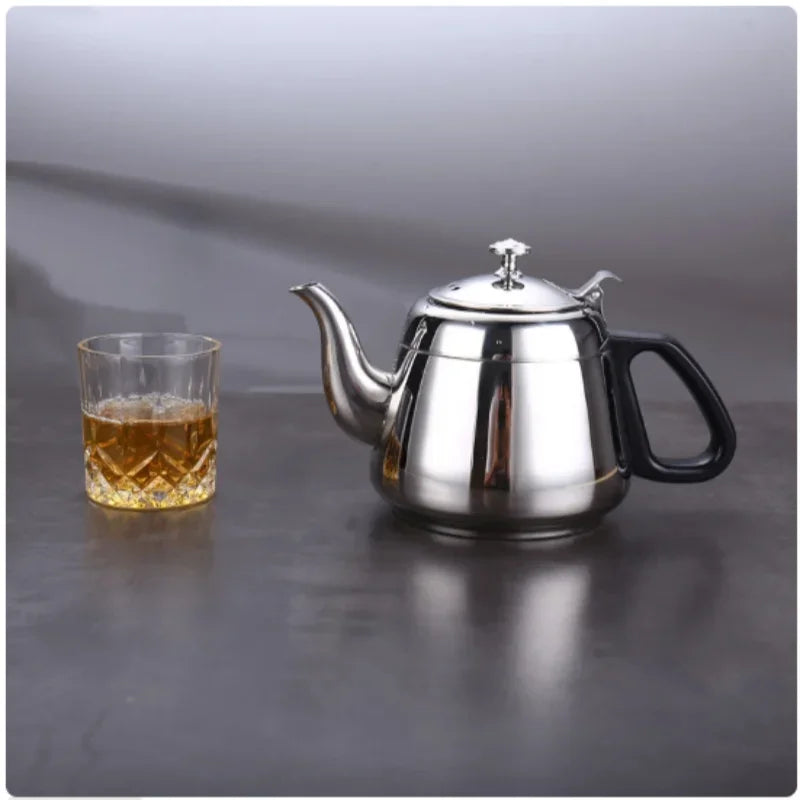 Kettle Tea Water Stove 1.2L/1.5L/2L Stove Stainless Steel Teapot Pot for Hotboiling Pots Gas Coffee Induction Home Camping