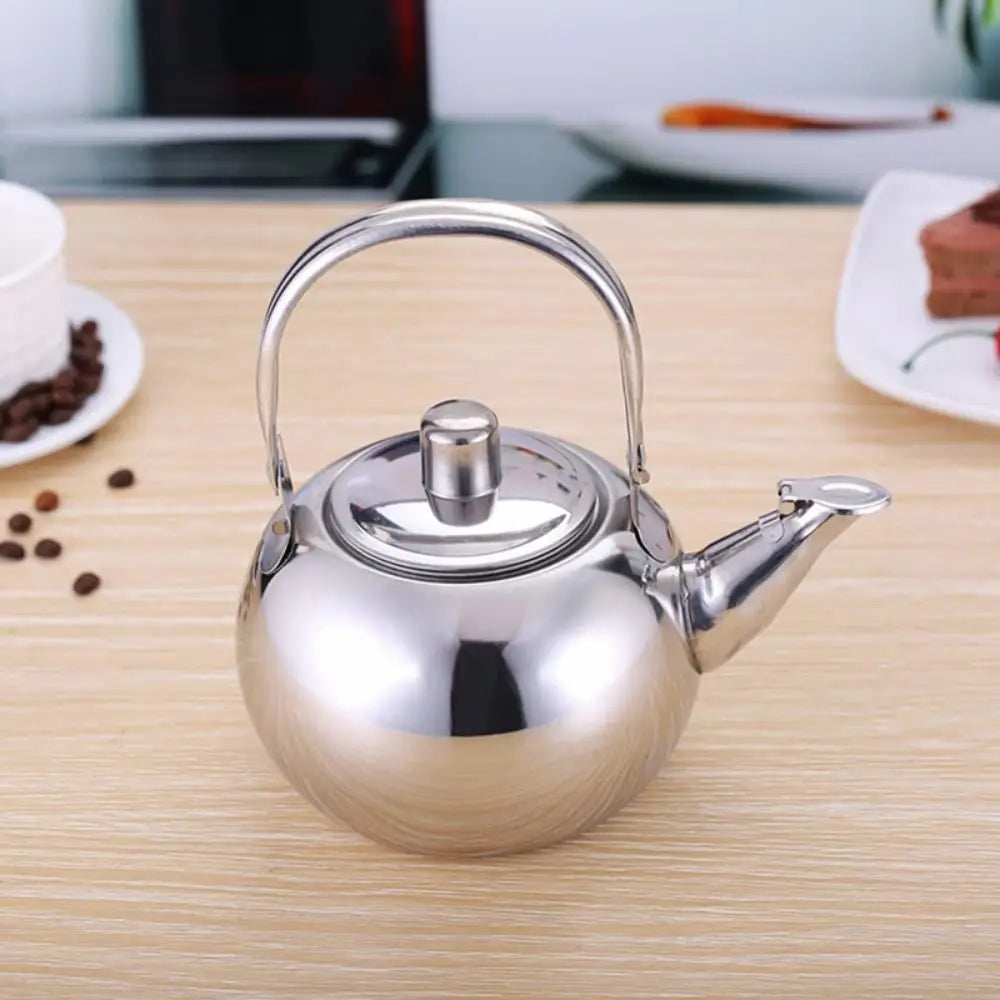 Stainless Steel Water Kettles with Infuser Filter Large Capacity Oolong Tea Jug Tea Coffee Tools Cookware Coffee Kettle