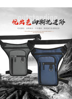 Men Drop Leg Bag Waist Bag for Men Fanny Pack Phone Purse Motorcycle Riding Shoulder Cross Body Thigh Male Hip Belt Waist Bags