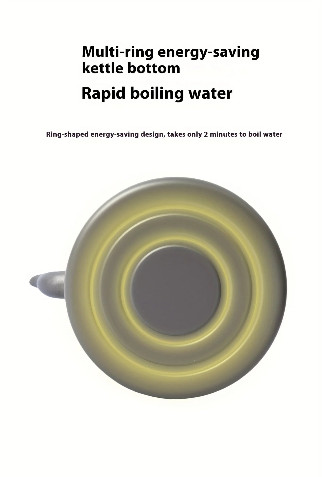 Camping Tea Kettle - Aluminum Alloy Construction, Wooden Handle, Portable Outdoor Kettle for Camping, Hiking, Durable Cookware