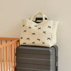 New bow tote bag small fashion Tote bag large capacity shoulder bag