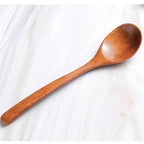 Wooden Spoon Bamboo Kitchen Cooking Utensil Tool Soup Teaspoon Catering for Kicthen Wooden Spoon Bamboo Spoon Dinner Spoon