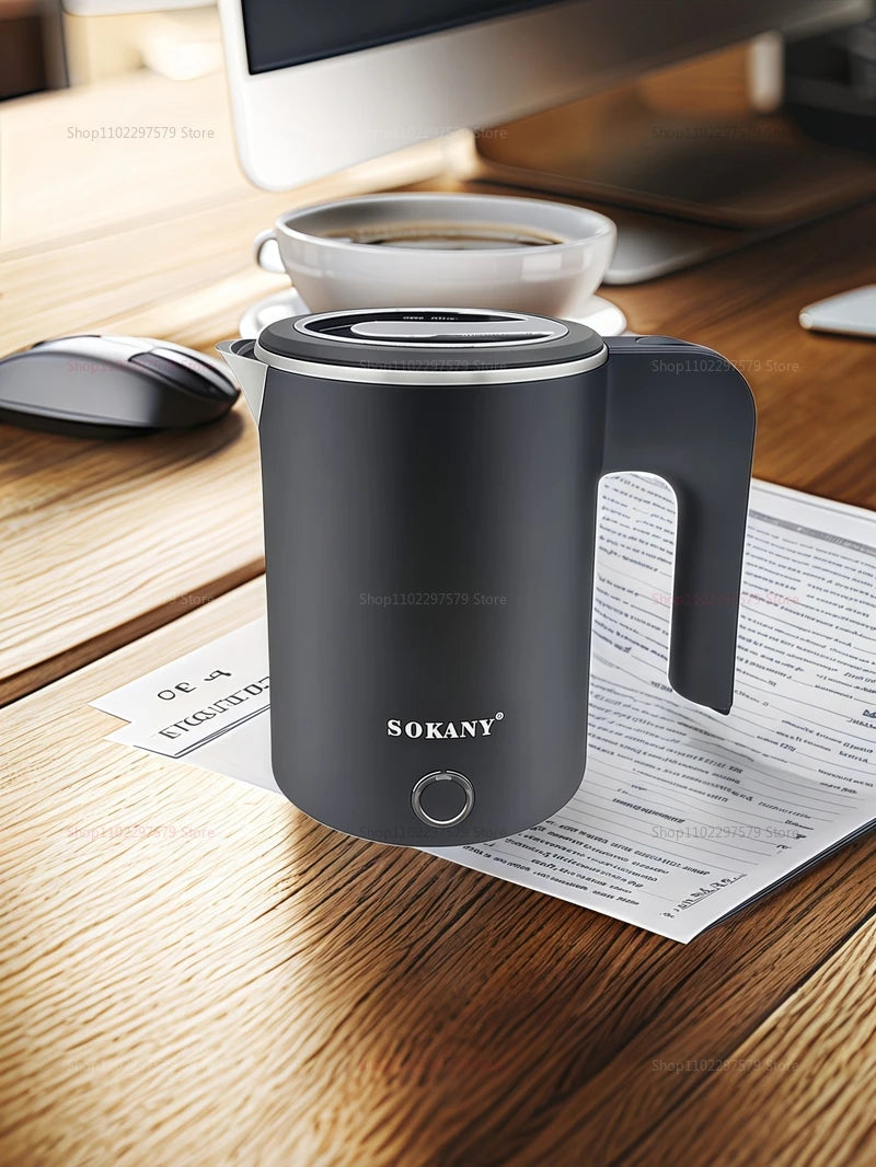 Portable Electric Kettle 500ML Stainless Steel Water Boiler for Tea Coffee Travel Family Use Smart kettle  Kitchen Appliance