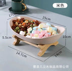 Fruit Plate Plastic Snack Dish Creative Modern Dried Fruit Basket Candy Dish Cake Stand dessert trays fruteros de cocina