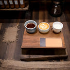 Wooden Food Tray Breakfast Tray Wooden Three-Grid Retro Serving Platter For Breakfast Meal Drinks Coffee Table Appetizers Party