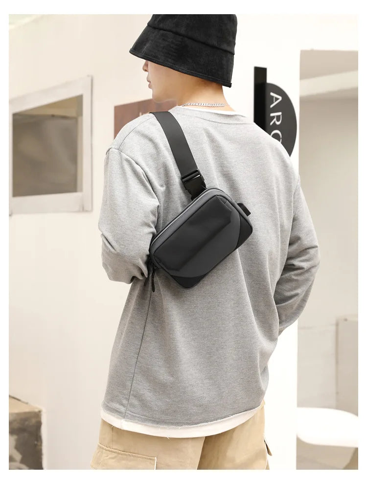 Men's Fashion Small Bag Casual Men Mini Handbags Male Cross Body Shoulder Messenger Bags For Men Purses And Handbags bolasa