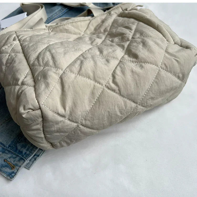 Large Capacity Mommy Bag for Women Totes Baby Diaper Nappy Bags Shoulder Cotton Ladies Maternity Shopping Bags