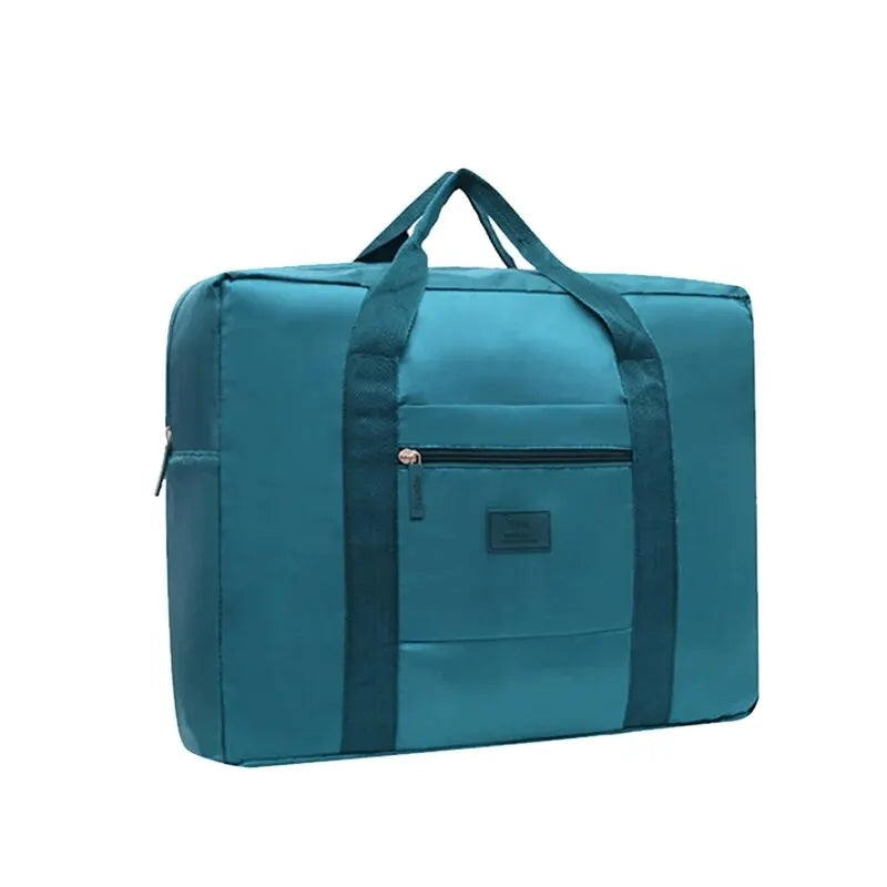 Lightweight Foldable Travel Duffel Bag: Unisex Tote Carry-On Luggage for Weekenders & Overnight Stays