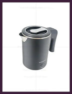 Portable 500ML Travel Electric Kettle Stainless Steel Water Boiler for Tea Coffee Hot Water Family Camping Kitchen Smart Kettle
