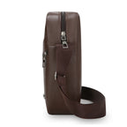 Men‘s PU Shoulder Bag Messenger Bag Casual Waterproof Nylon Zipper Pocket Handbag Fashion Tote Travel Male Crossbody Bags